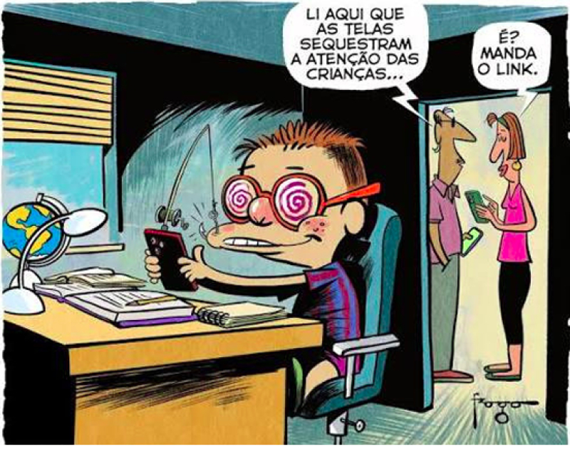Saúde mental na era digital: os efeitos do uso intensivo de telas e algoritmos na concentração e ansiedade dos jovens brasileiros
